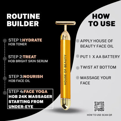 BEAUTY 24K FACE MASSAGER - FACIAL MASSAGER