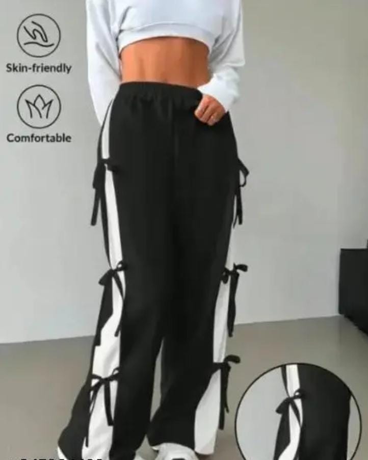 High Waist Slim Casual Straight Leg Trouser Pant WHITE