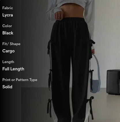 High Waist Slim Casual Straight Leg Trouser Pant WHITE