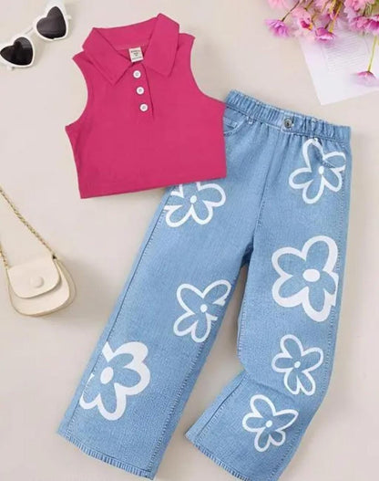 Elegant Girls Top & Bottom Sets