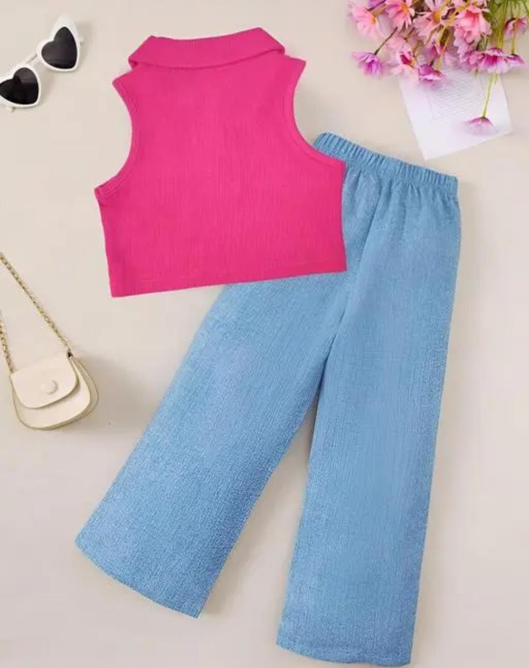 Elegant Girls Top & Bottom Sets